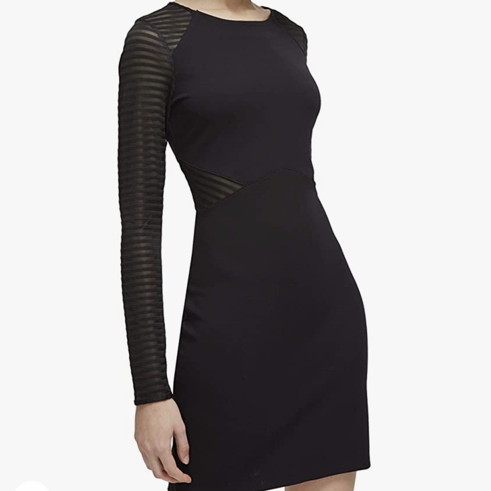 French Connection “Thiestis” mini dress - black - Picture 1 of 3